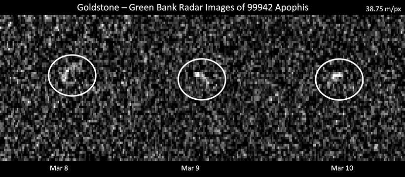 Asteroide Apofis.