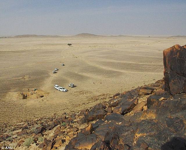 Saffaqah, el lugar de la excavación.