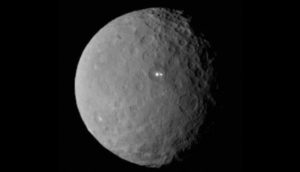 Nasa parece haber descubierto componentes esenciales para la vida en Ceres.