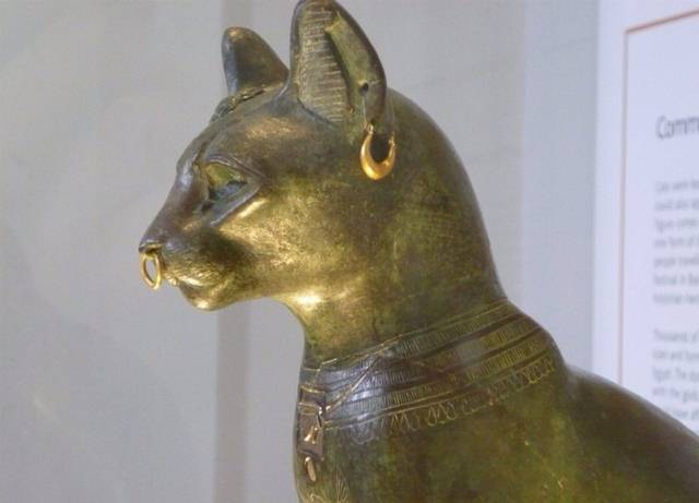 Bubastis fue el principal centro de culto a la diosa felina Bastet o Bast. 
