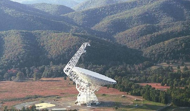 Telescopio Green Bank.