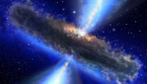 Descubren el agujero negro más grande visto en el espacio