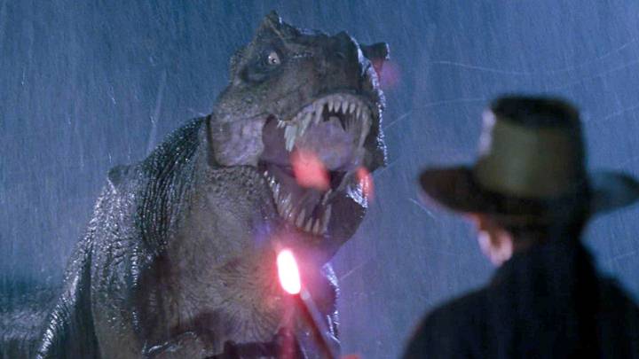 T-Rex. Jurassic Park.