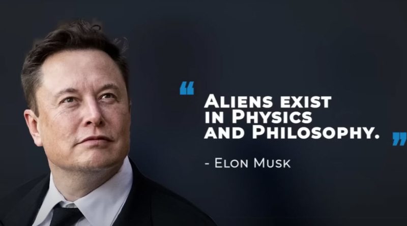 Elon Musk habla sobre ovnis y extraterrestres
